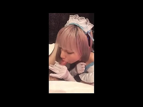 ❤️ Японський ідол [маюка], французький костюм покоївки, частина 1, мінет і дрочка з лосьйоном ️❌ Російське порно у нас ❌❤